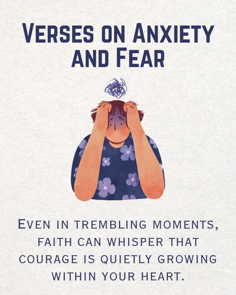 Verses on Anxiety and Fear