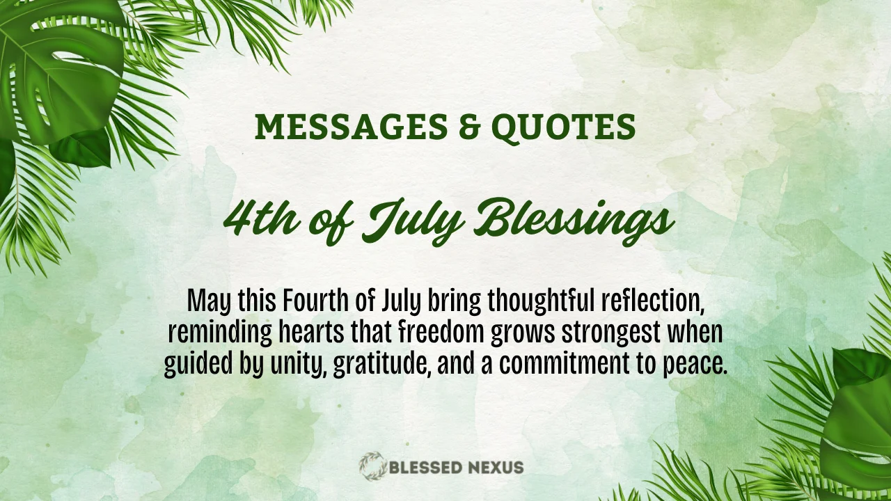 4th of July Blessings