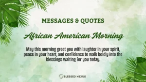 African American Good Morning Quotes